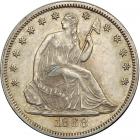 1868 Liberty Seated Half Dollar