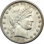 1915-S Barber Half Dollar. PCGS AU58