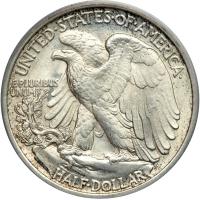 1917 Liberty Walking Half Dollar. PCGS MS62 - 2