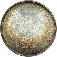 1878 Morgan Dollar. 7 tail feathers, reverse of 1878. NGC MS64 - 2