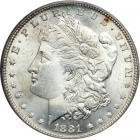 1881 Morgan Dollar. PCGS MS64