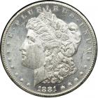 1881-CC Morgan Dollar. MS60