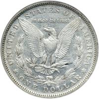 1882-O/S Morgan Dollar. NGC EF45 - 2