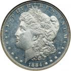 1884 Morgan Dollar. NGC MS63