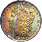 1885-O Morgan Dollar. NGC MS64