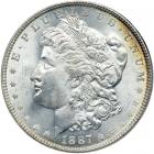 1887 Morgan Dollar. NGC MS65