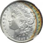 1887 Morgan Dollar. NGC MS65