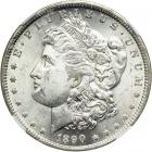 1890-O Morgan Dollar. NGC MS64