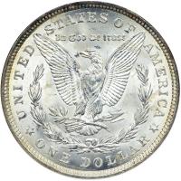 1921 Morgan Dollar. NGC MS65 - 2