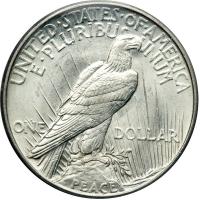 1921 Peace Dollar. PCGS MS62 - 2