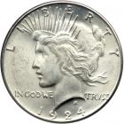 1924-S Peace Dollar. PCGS MS63