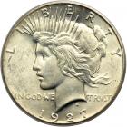1927 Peace Dollar. PCGS MS63