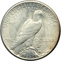 1928 Peace Dollar. PCGS AU58 - 2