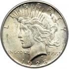 1928-S Peace Dollar. PCGS MS62