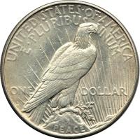 1934-S Peace Dollar. PCGS AU53 - 2