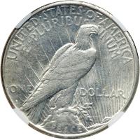 1934-S Peace Dollar. NGC EF40 - 2