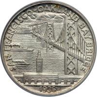 1936-S Bay Bridge Half Dollar. PCGS MS66 - 2