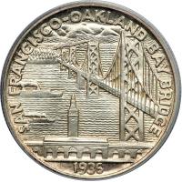 1936-S Bay Bridge Half Dollar. PCGS MS63 - 2