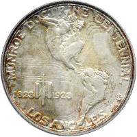 1923 Monroe Doctrine Half Dollar. PCGS AU58 - 2