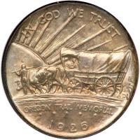 1926 Oregon Trail Half Dollar. NGC MS65 - 2