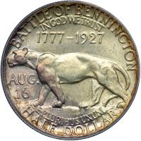 1927 Vermont Half Dollar. PCGS MS65 - 2