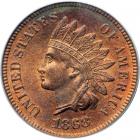 1868 Indian Head Cent. PCGS MS65