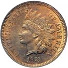 1873 Indian Head Cent. Closed 3. NGC MS66