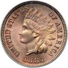 1884 Indian Head Cent. PCGS MS65