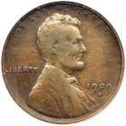 1909-S Lincoln Cent. VDB. ANACS F15