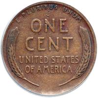 1922 Lincoln Cent. No D. Strong reverse. PCGS EF40 - 2