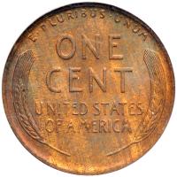 1955 Lincoln Cent. Doubled die obverse. NGC MS62 - 2