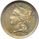 1878 Nickel Three Cents. NGC PF67
