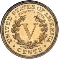 1891 Liberty Nickel. NGC PF66 - 2