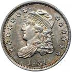 1831 Capped Bust Half Dime. PCGS MS63