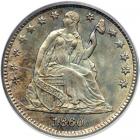 1860 Liberty Seated Half Dime. Obverse of 1859, reverse of 1860. PCGS MS66