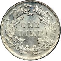 1890 Liberty Seated Dime. PCGS MS65 - 2