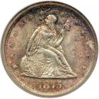 1875-S Twenty Cents. NGC MS65