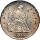 1876 Twenty Cents. PCGS MS63