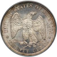 1876 Twenty Cents. PCGS MS63 - 2