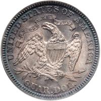 1891 Liberty Seated Quarter Dollar. PCGS MS66 - 2