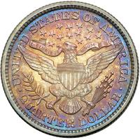 1894 Barber Quarter Dollar. PCGS PF64 - 2