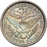 1895 Barber Quarter Dollar. PCGS MS64 - 2