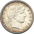 1916-D Barber Quarter Dollar. PCGS MS64