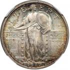 1917 Liberty Standing Quarter Dollar. Type 1. NGC MS65