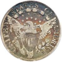 1801 Draped Bust Half Dollar. PCGS F15 - 2