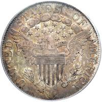 1806 Draped Bust Half Dollar. Pointed 6, stem not through claw. PCGS EF45 - 2