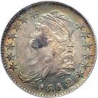 1812, 2 over 1. Small 8. O-101a. Rarity 5. PCGS AU58