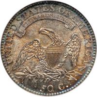 1818 Capped Bust Half Dollar. NGC MS64 - 2