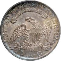 1827 Capped Bust Half Dollar. Square base 2. PCGS MS64 - 2