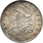 1830 Capped Bust Half Dollar. Small 0. PCGS MS64